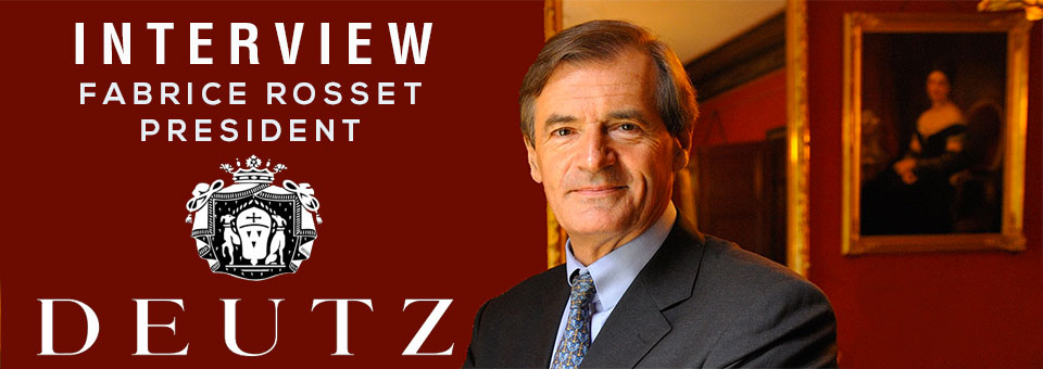 Interview with Fabrice Rosset Fabrice Rosset Deutz Champagne interview