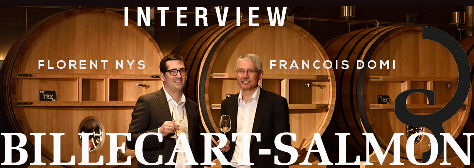 INTERVIEW WITH FRANÇOIS DOMI AND FLORENT NYS, CHEFS DE CAVES OF BILLERCART-SALMON FRANCOIS DOMI FLORENT NYS BILLERCART-SALMON-